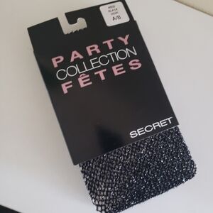 SECRET BNIP Party Collection Fishnet Pantyhose - A/B , C/D